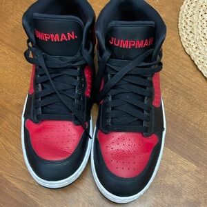 Jordan sneakers very nice with minimal wear.